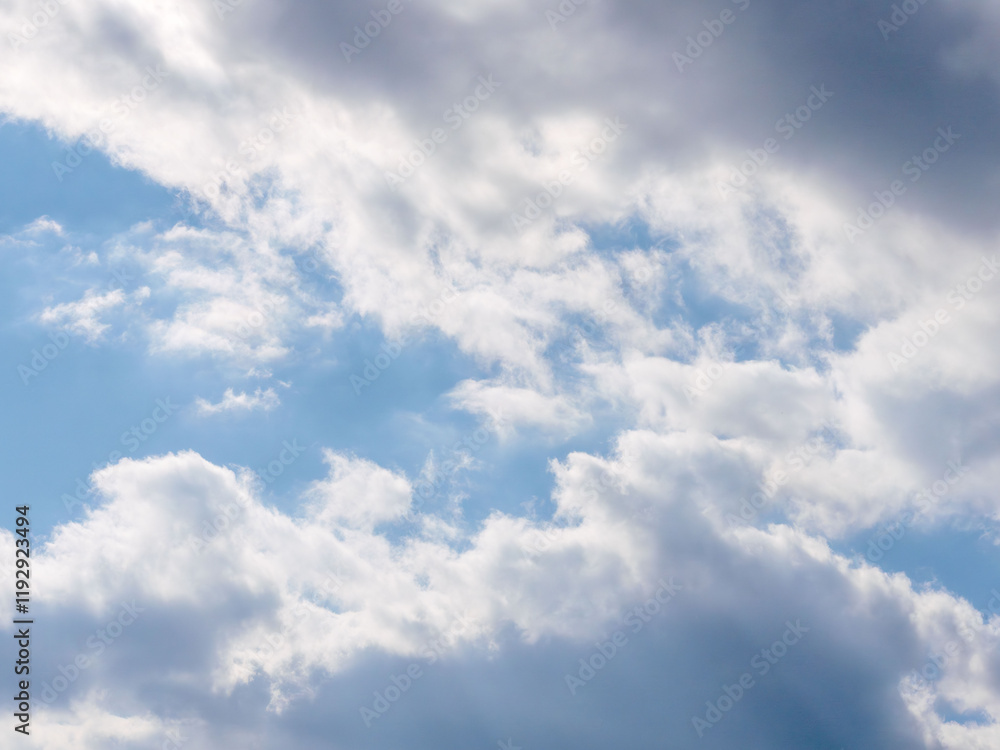 1月の空の白い雲121 1月の空の白い雲121
