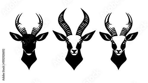 Collection of Venison digital art, Venison vector graphic, repetitive pattern