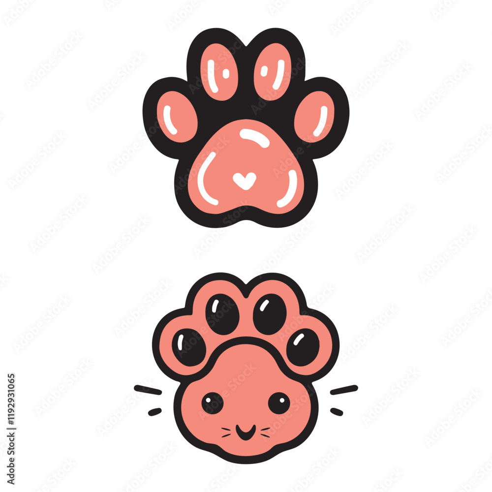 funny cartoon. Cat paw vector illustration. Cat and dog paw vector icon. cat and dog paw icon. Paws Icons. Dog, bear and cat paw prints collection. EPS 10. funny cartoon. Cat paw vector illustration. Cat and dog paw vector icon. cat and dog paw icon. Paws Icons. Dog, bear and cat paw prints collection. EPS 10.