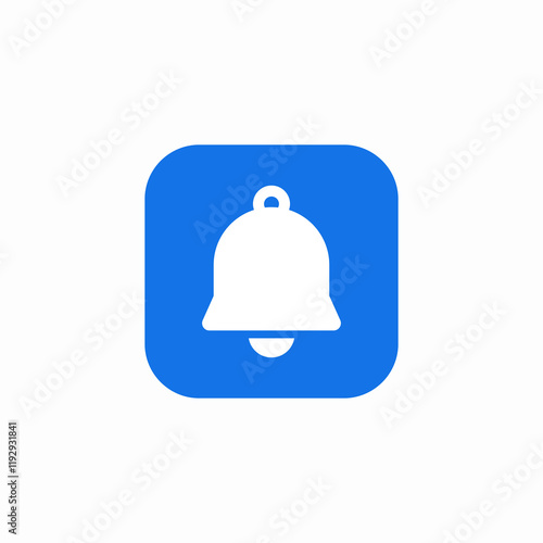 alarm bell icon sign vector