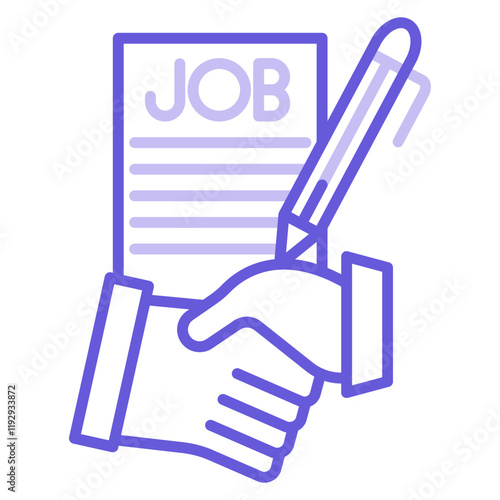 Employment Contract Icon