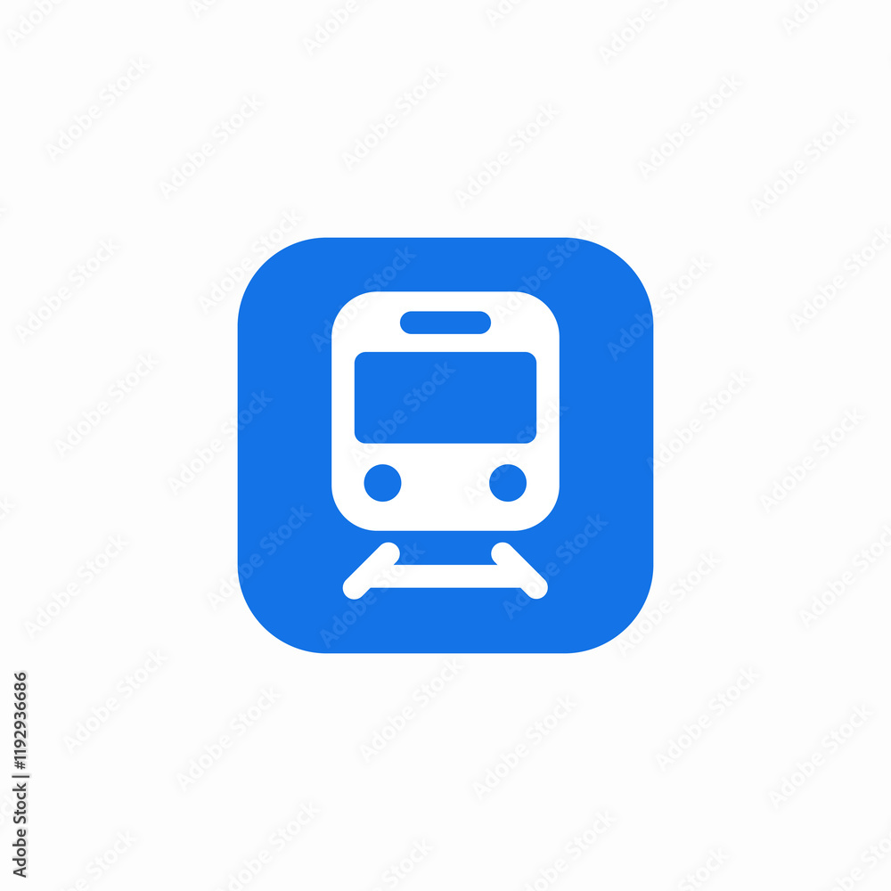 railway train icon sign vector railway train icon sign vector