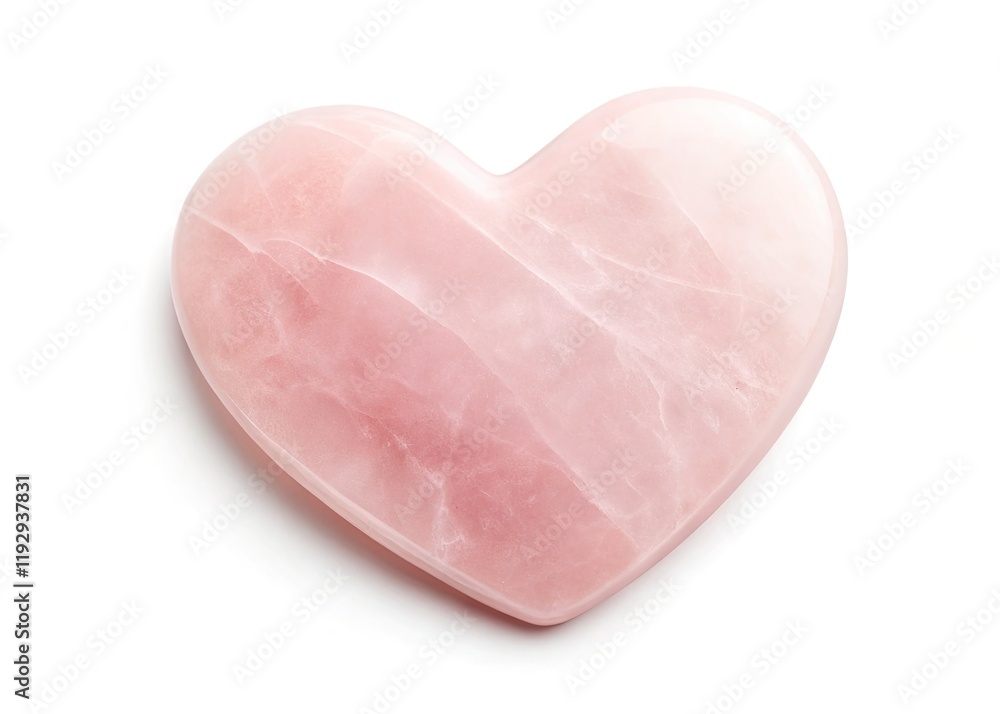 Rose quartz gua sha: a natural stone facial massage tool for skincare and crystal healing. Isolated on white. Rose quartz gua sha: a natural stone facial massage tool for skincare and crystal healing. Isolated on white.