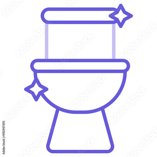 Cleaning Toilet Icon