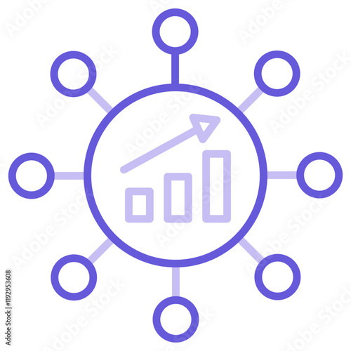 Network Growth Icon