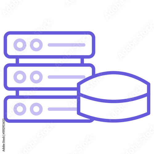 Network Data Storage Icon