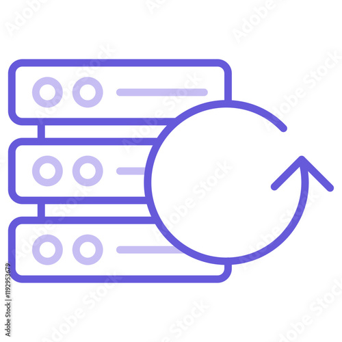 Network Data Recovery Icon