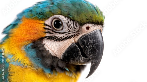 Close Up of Colorful Parrot