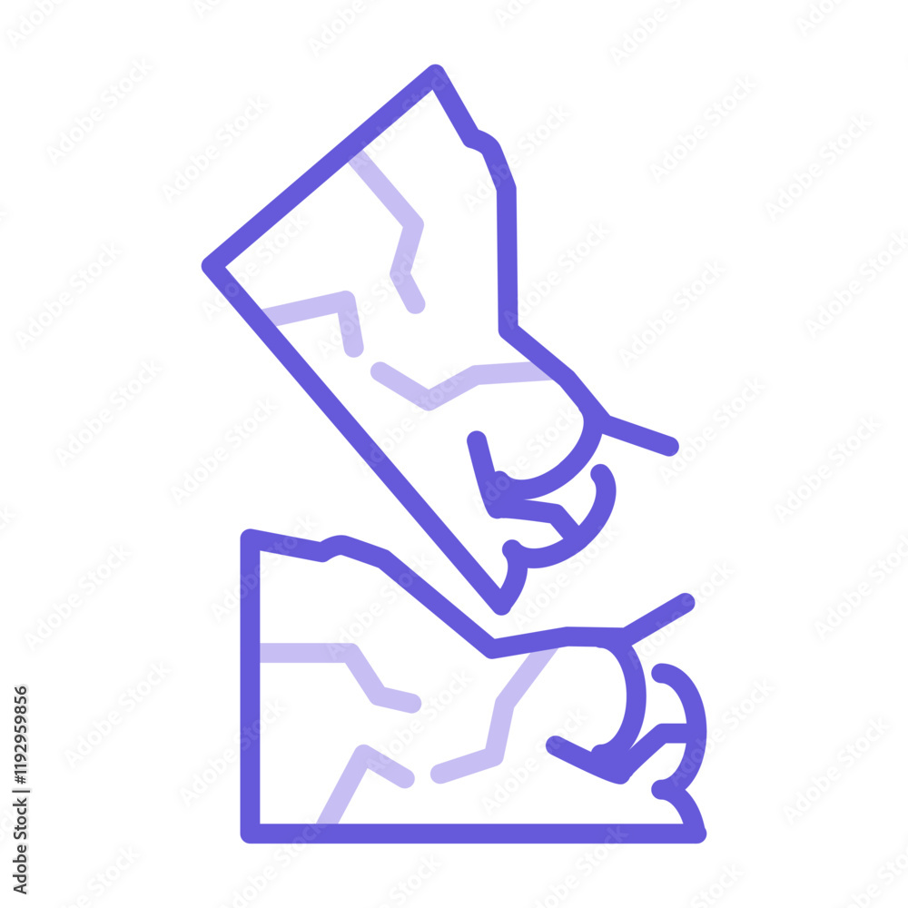 Landslide Icon Landslide Icon