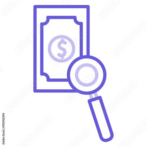 Counterfeit Bills Icon