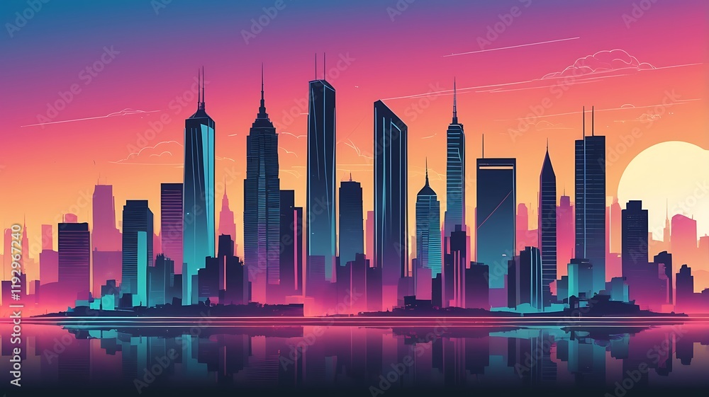 Obraz premium Modern and abstract vector design