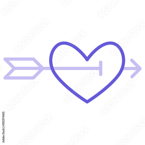 Heart Arrow Icon