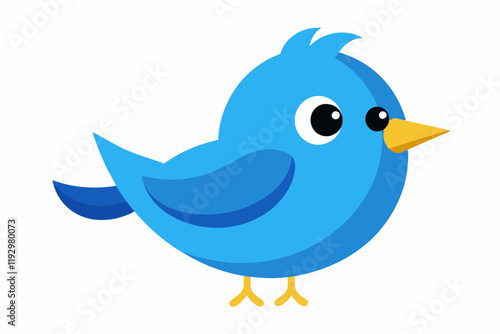 blue bird singing