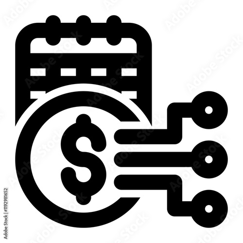 erp payroll, payroll processing, payroll automation, payroll system outline icon