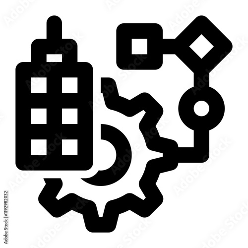 erp tools, erp integration, erp optimization, erp, enterprise resource planning outline icon