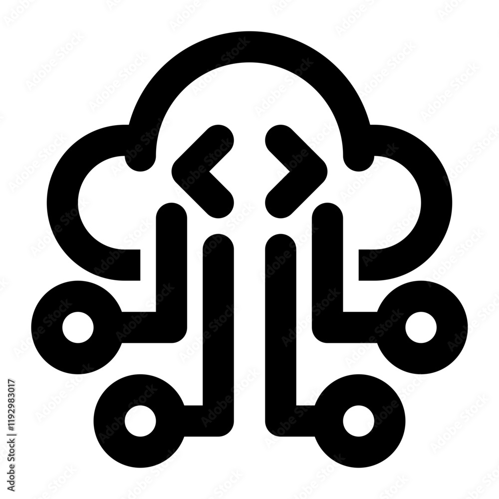 saas, software as a service, cloud application, cloud program, cloud software outline icon saas, software as a service, cloud application, cloud program, cloud software outline icon