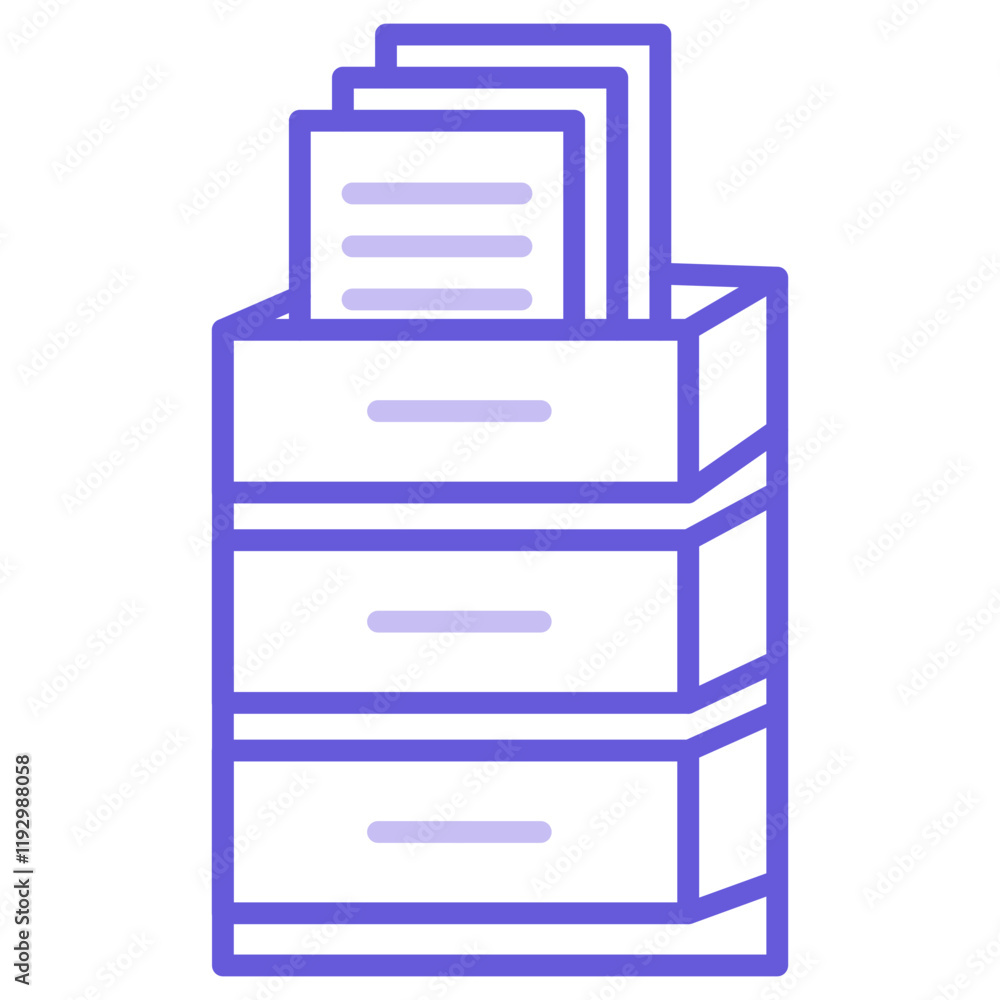 Files in Drawer Icon Files in Drawer Icon