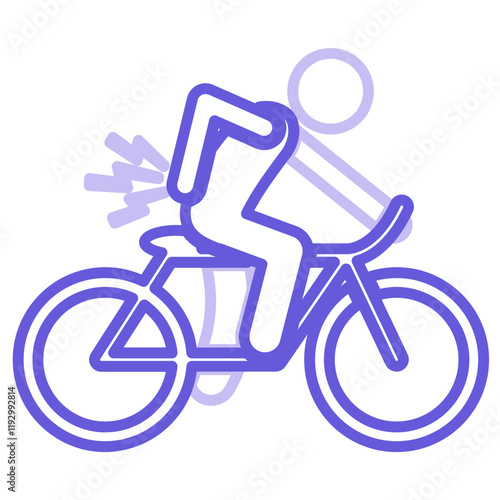 Cycling Tour Icon