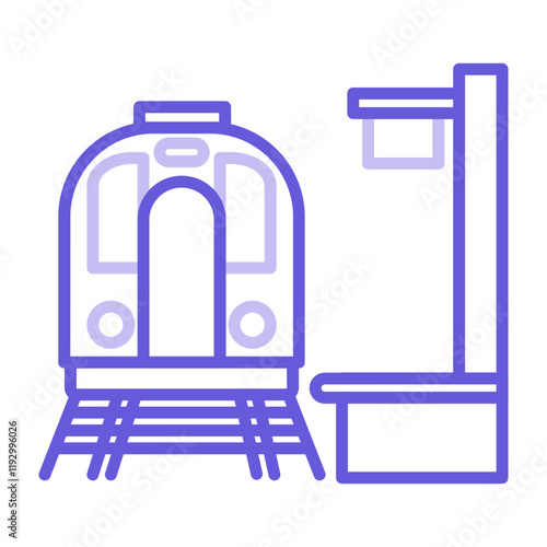 Train Platform Icon
