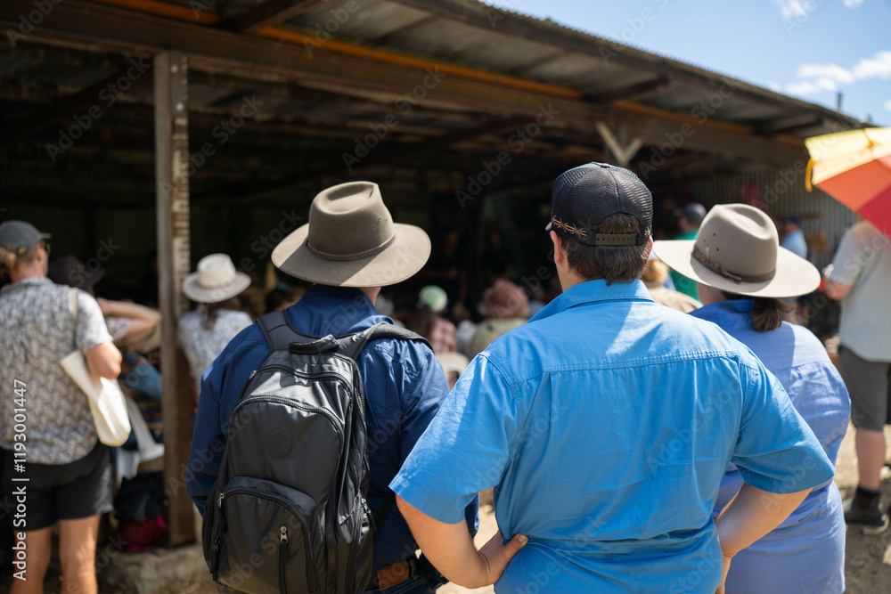 farmers at a field day learning on a farm. learning about agriculture and innovation listen to experts. farming community together in for a growers field day talking to agronomist farmers at a field day learning on a farm. learning about agriculture and innovation listen to experts. farming community together in for a growers field day talking to agronomist