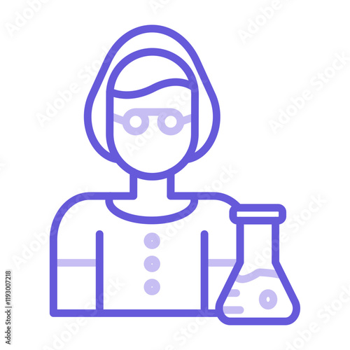 Antiquarian Woman Icon
