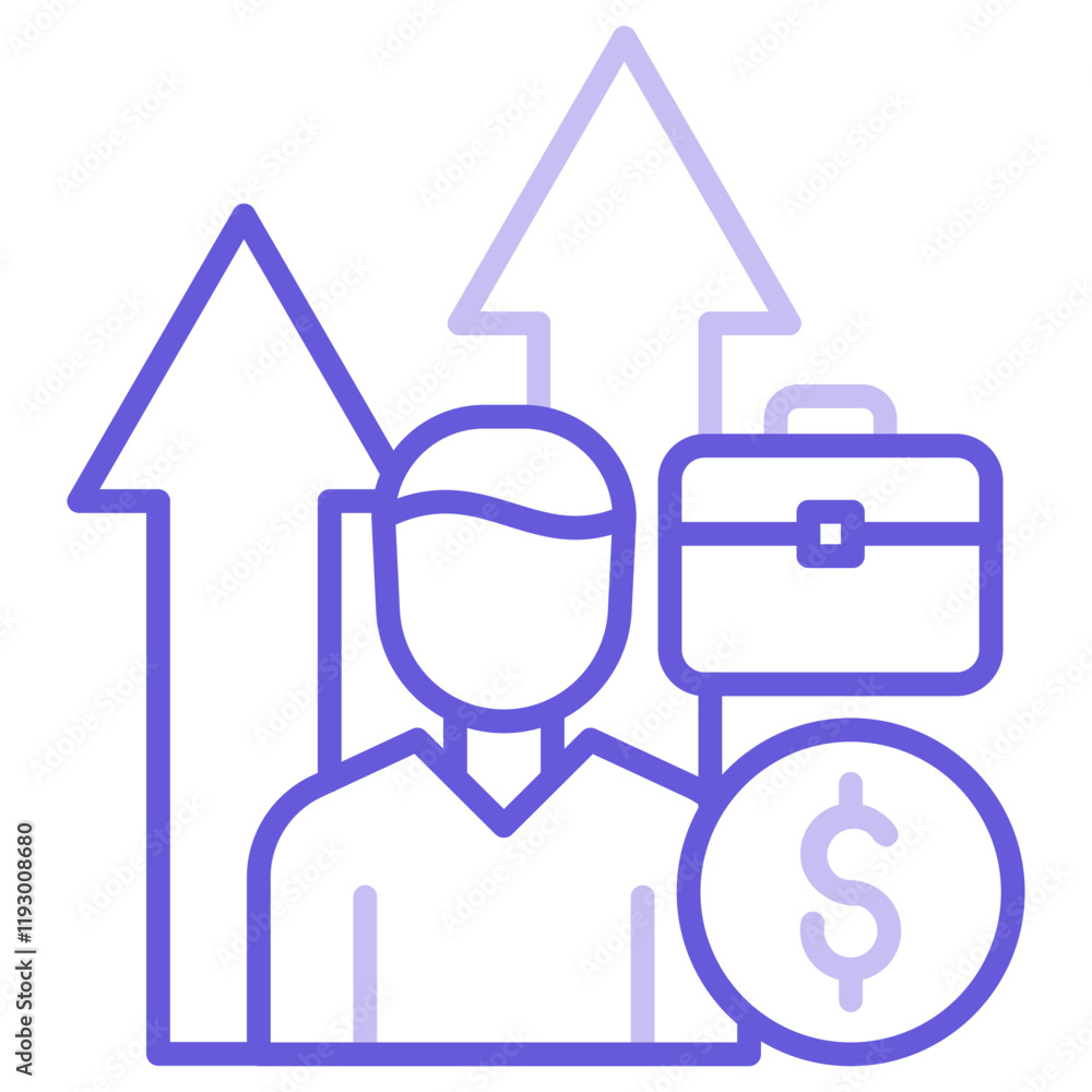 Obraz premium Motivation & Incentives Icon