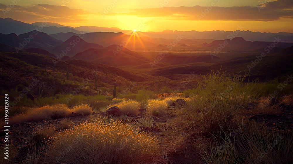 A breathtaking sunset over rolling hills and golden grasslands, capturing the serene beauty of nature. Concept of tranquility, natural wonder, and peaceful moments. A breathtaking sunset over rolling hills and golden grasslands, capturing the serene beauty of nature. Concept of tranquility, natural wonder, and peaceful moments.