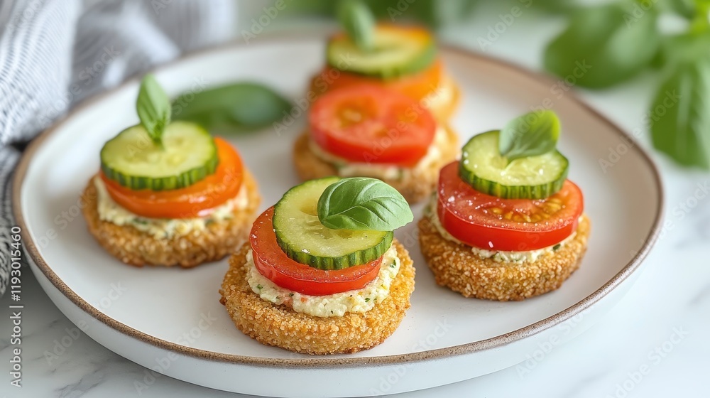 Mini Plant-Based Veggie Snacks for a Playful Culinary Experience Mini Plant-Based Veggie Snacks for a Playful Culinary Experience