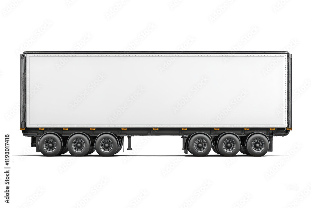 a realistic truck with contrainer blank sign isolate on white for dicut a realistic truck with contrainer blank sign isolate on white for dicut