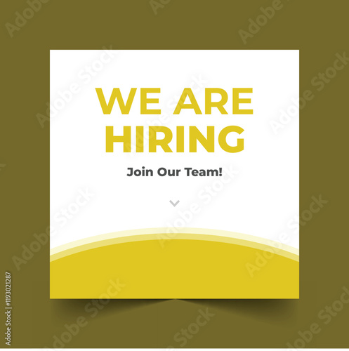 We're Hiring Icon Vector Design