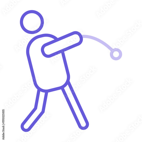 Hammer Throw Icon