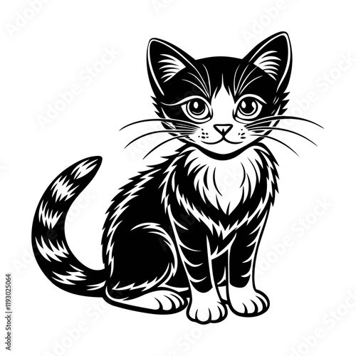 Cat Vector Design	