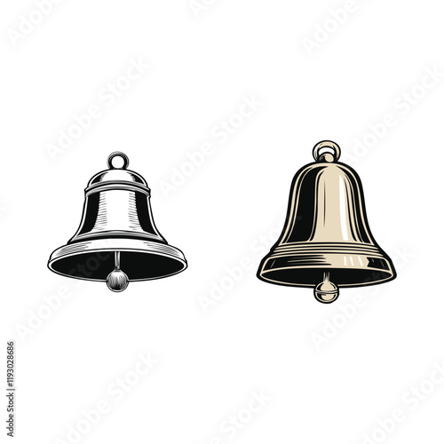 antique bell, vintage bell, miscellaneous