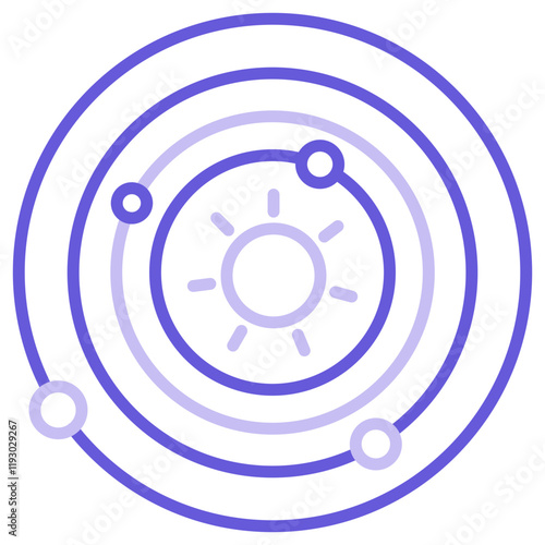 Solar System Icon