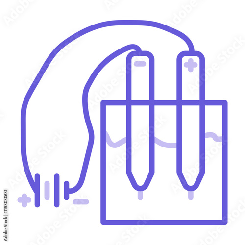 Electrolysis Icon