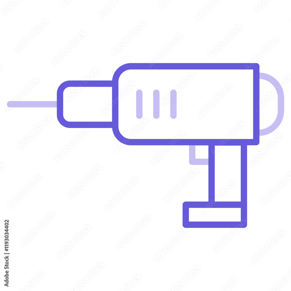 Fototapeta premium Hand Drill Icon