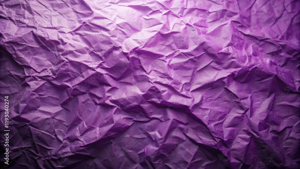 Abstract Texture of Deep Purple Crumpled Paper Background Abstract Texture of Deep Purple Crumpled Paper Background
