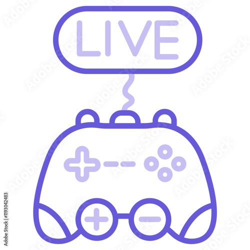 Game Streaming Icon