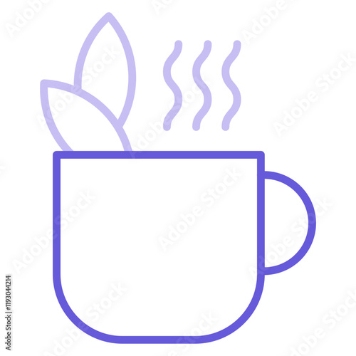 Mint Coffee Icon