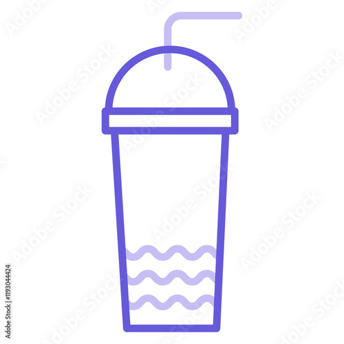 Cold Coffee Icon