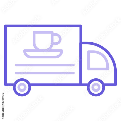 Coffee Truck Icon