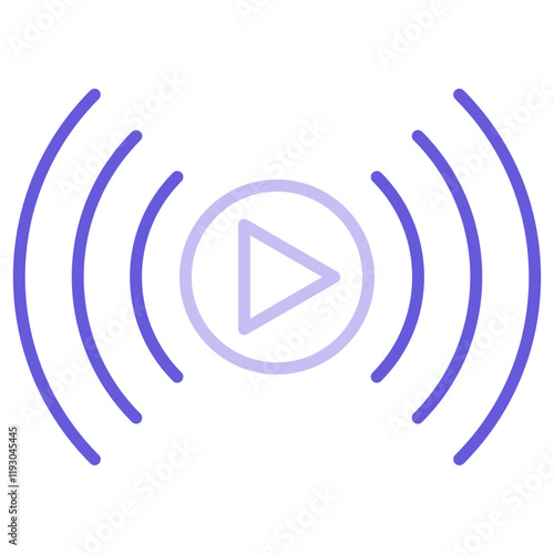 Live Streaming Icon