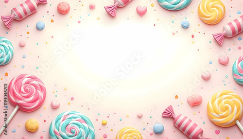 Candy sweet background