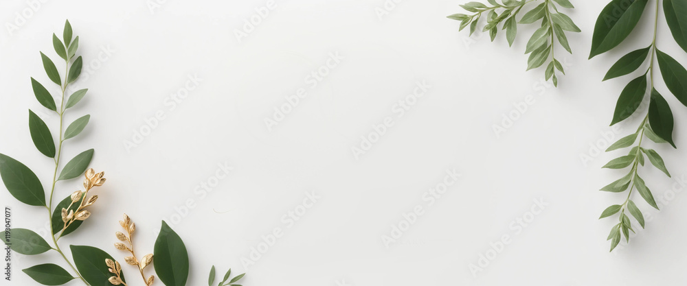 frame with leaves frame with leaves
