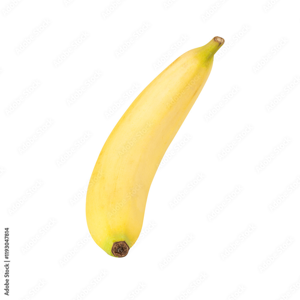 Banana cutout, full depth of field. Banana cutout, full depth of field.