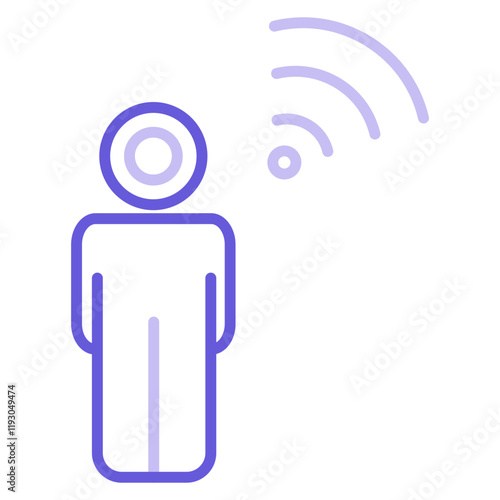 Motion Sensor Icon