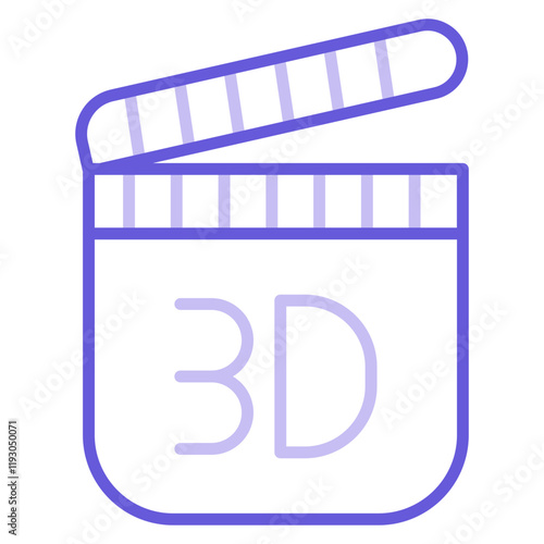 3d Film Icon