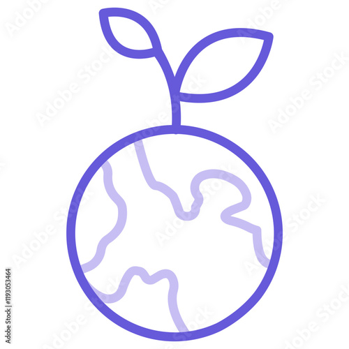 Green Planet Icon