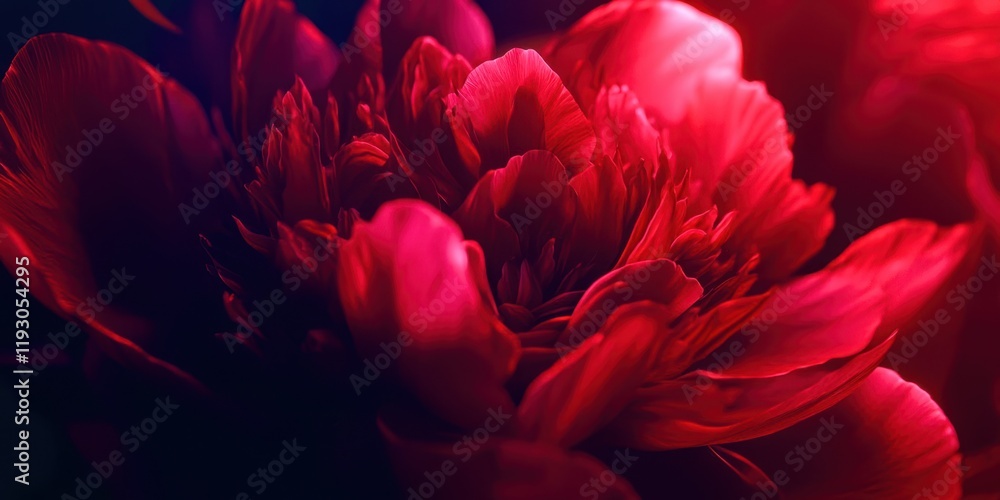 Close up of a red flower Close up of a red flower