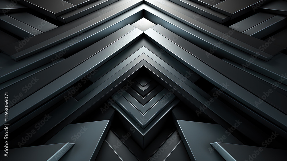 Obraz premium Dark Abstract Tech Background